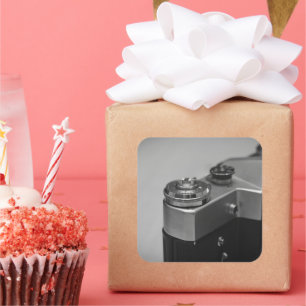 Adesivo Quadrado Câmera retrorreflectora