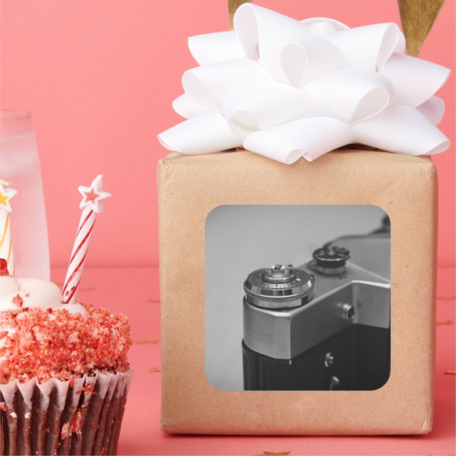 Adesivo Quadrado Câmera retrorreflectora (Festa)