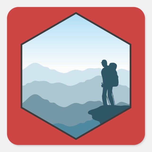 Adesivo Quadrado Caminho (Frente)