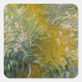 Adesivo Quadrado Caminho pelos irlandeses, Monet