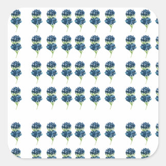 Adesivo Quadrado Camisa Flores Presas, Flores Selvagens Boho