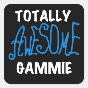 Adesivo Quadrado Camisas e presentes totalmente incríveis de Gammie