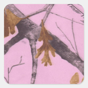 Adesivo Quadrado Camo rosa
