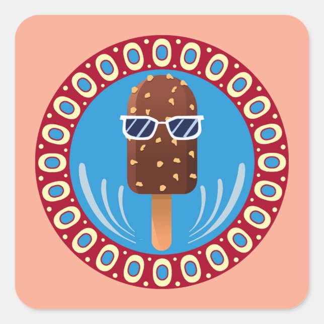 Adesivo Quadrado camper stuff (Frente)