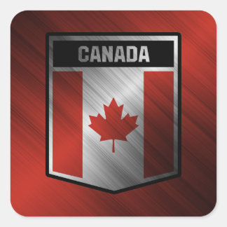 Adesivo Quadrado Canadá