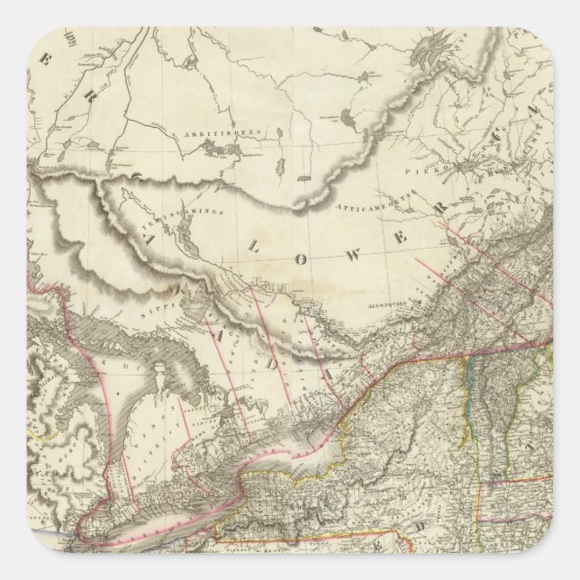 Adesivo Quadrado Canadá 11 (Frente)