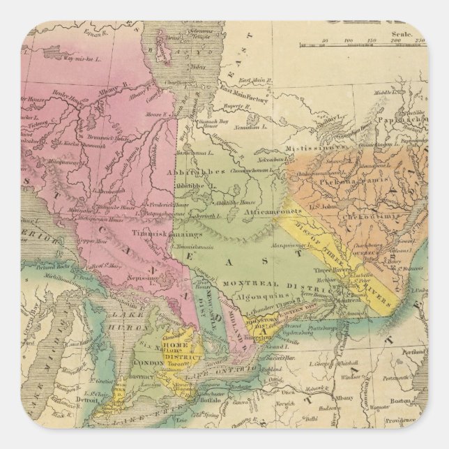 Adesivo Quadrado Canadá 2 (Frente)