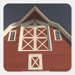 Adesivo Quadrado Canadá, Saskatchewan, North Battleford: Ocidental