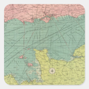 Adesivo Quadrado Canal inglês