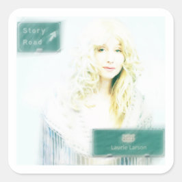 Adesivo Quadrado Canções que ficam na sua cabeça, Story Road