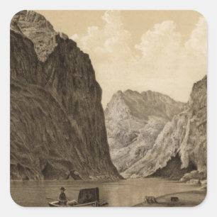 Adesivo Quadrado Canon preto, o Rio Colorado 2