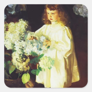 Adesivo Quadrado Cantor Sargent- Helen Sears de John