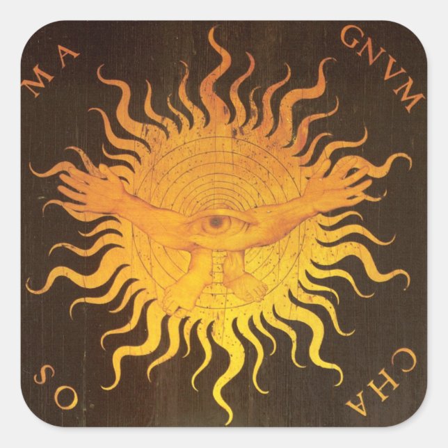 Adesivo Quadrado Caos (Frente)