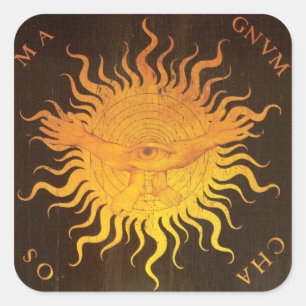 Adesivo Quadrado Caos