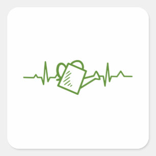 Adesivo Quadrado Capa de rega de jardinagem