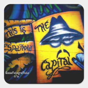 Adesivo Quadrado Capital Mais Baixo