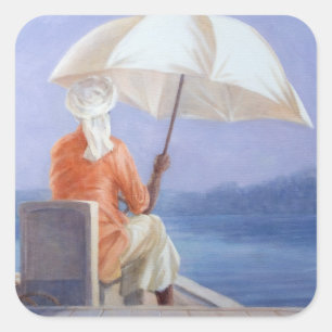 Adesivo Quadrado Capitão de Kerala