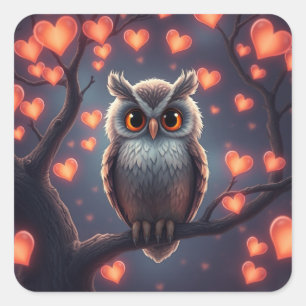 Adesivo Quadrado Caranguejos Românticos