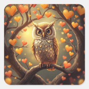 Adesivo Quadrado Caranguejos Românticos