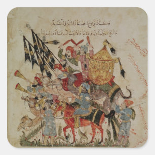 Adesivo Quadrado Caravana que vai à Meca