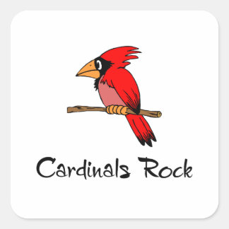 Adesivo Quadrado Cardinals Rock