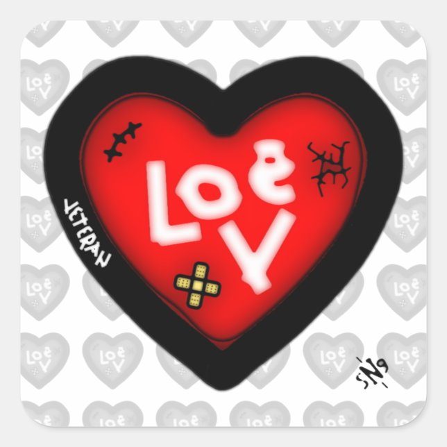 Adesivo Quadrado Cardiopatias com contusões v2 (Frente)