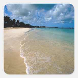 Adesivo Quadrado Caribe, Ilhas Leeward, Antígua, Dickenson
