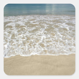 Adesivo Quadrado Caribe, Ilhas Virgens Americanas, Rua. Thomas, 2