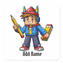 Caricatura moderna con lapiz