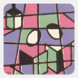 Adesivo Quadrado Caroleiros