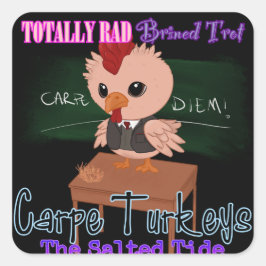 Adesivo Quadrado Carpe Trotters 2024 Sticker