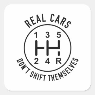 Adesivo Quadrado Carros reais