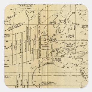 Adesivo Quadrado Carta Isothermal