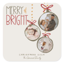 Cartão de Natal Da Família De Fotos 2025