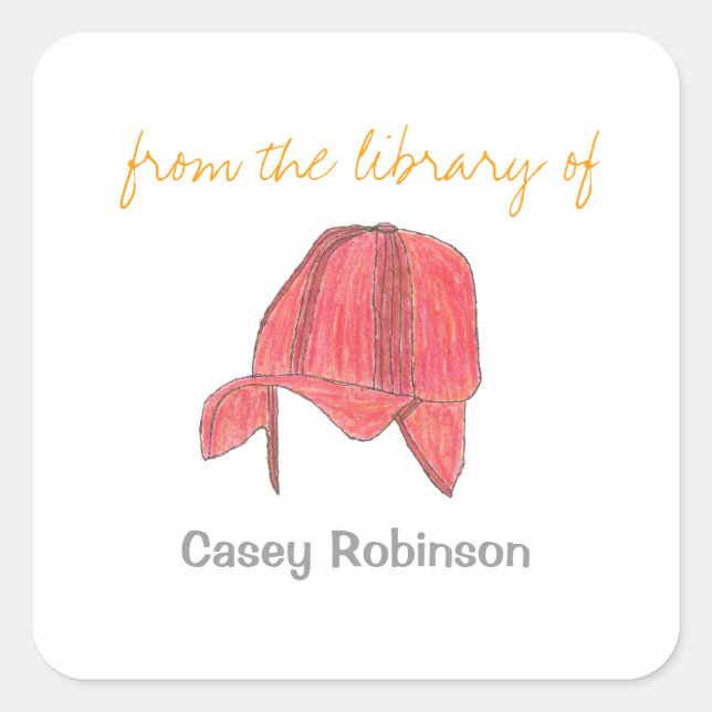 Adesivo Quadrado Cartão Holdenisms (Frente)