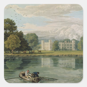 Adesivo Quadrado Casa de Sion, gravada por Robert Havell