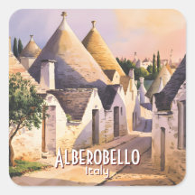 Casa de Trulli Personalizada Alberobello Aquarela