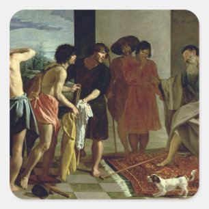 Adesivo Quadrado Casaco de Joseph, 1630