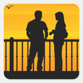 Adesivo Quadrado Casal