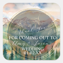 Casamento de Destino da Cena de Água das Montanhas