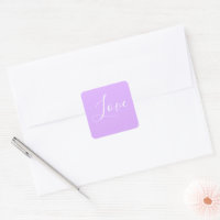 Casamento Minimalista de Cor Sólida do Pastel Pers