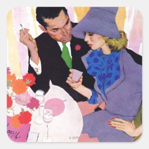 Adesivo Quadrado Casamento Não É Para Mim