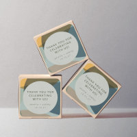 Casamento Personalizado Do Teal abstrato Art Sage 