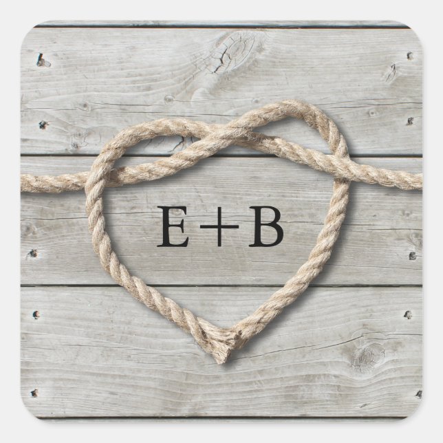 Adesivo Quadrado Casando (Frente)