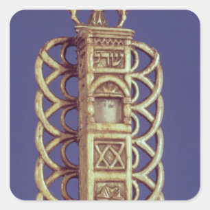 Adesivo Quadrado Caso de Mezuzah