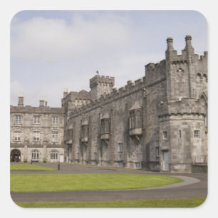 Adesivo Quadrado Castelo de Kilkenny, Condado de Kilkenny, Irlanda.