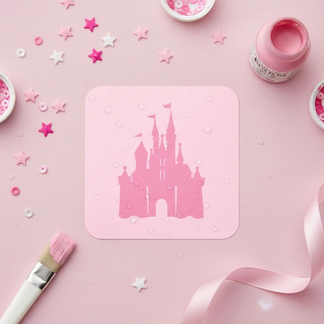 Adesivo Quadrado Castelo Sticker (Criador carregado)