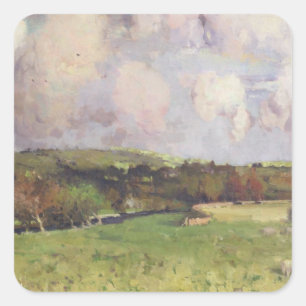 Adesivo Quadrado Castlefern, c.1890-95 (óleo em canvas)