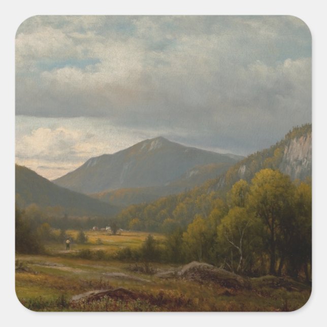 Adesivo Quadrado Catability Vista - Charles W. Knapp (Frente)