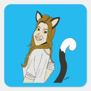 Adesivo Quadrado catadora